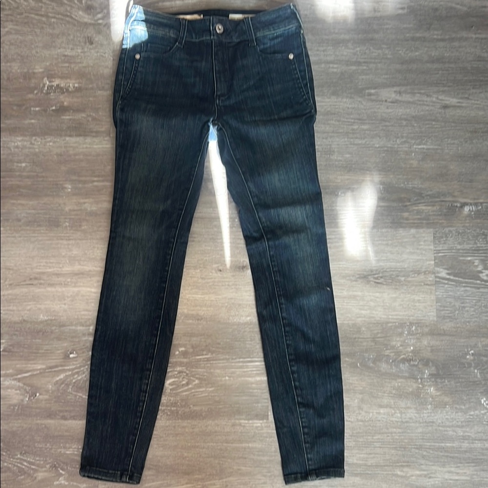 Anthropologie Black Skinny Jeans Stretchy Fit